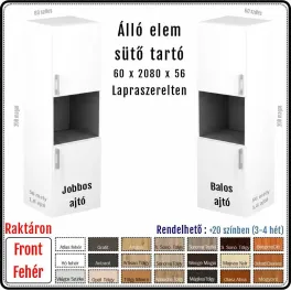 60-as Beépíthető Sütős Állóelem (Egyedi gyártás sütő típus alapján) 60-as Beépíthető Sütős Állóelem (Egyedi gyártás sütő típus alapján)