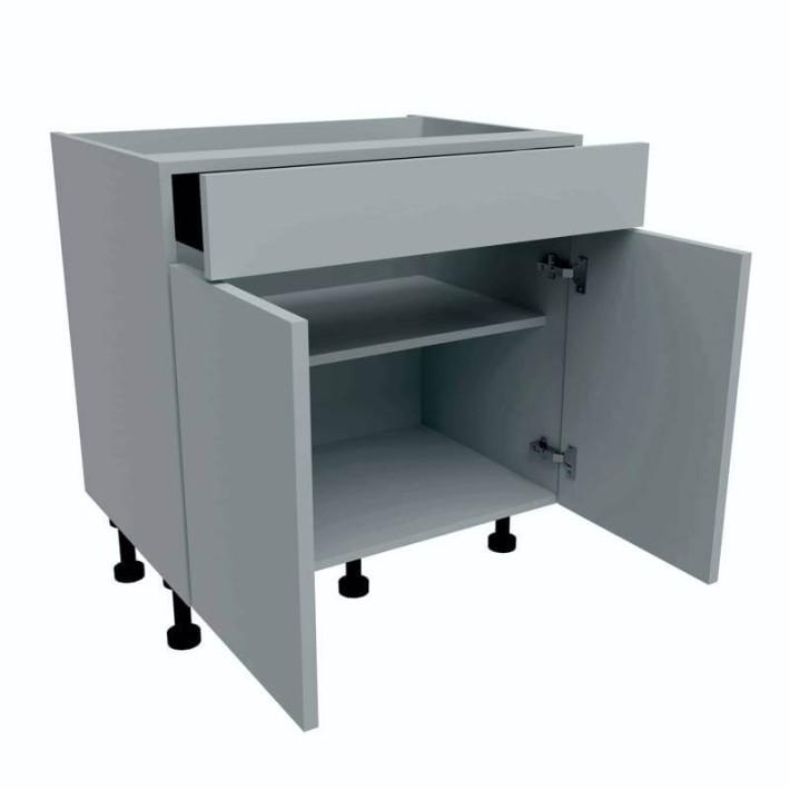 80 cm két fiókos alsó konyhabútor elem