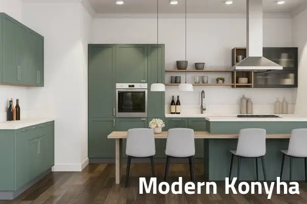 Modern konyha